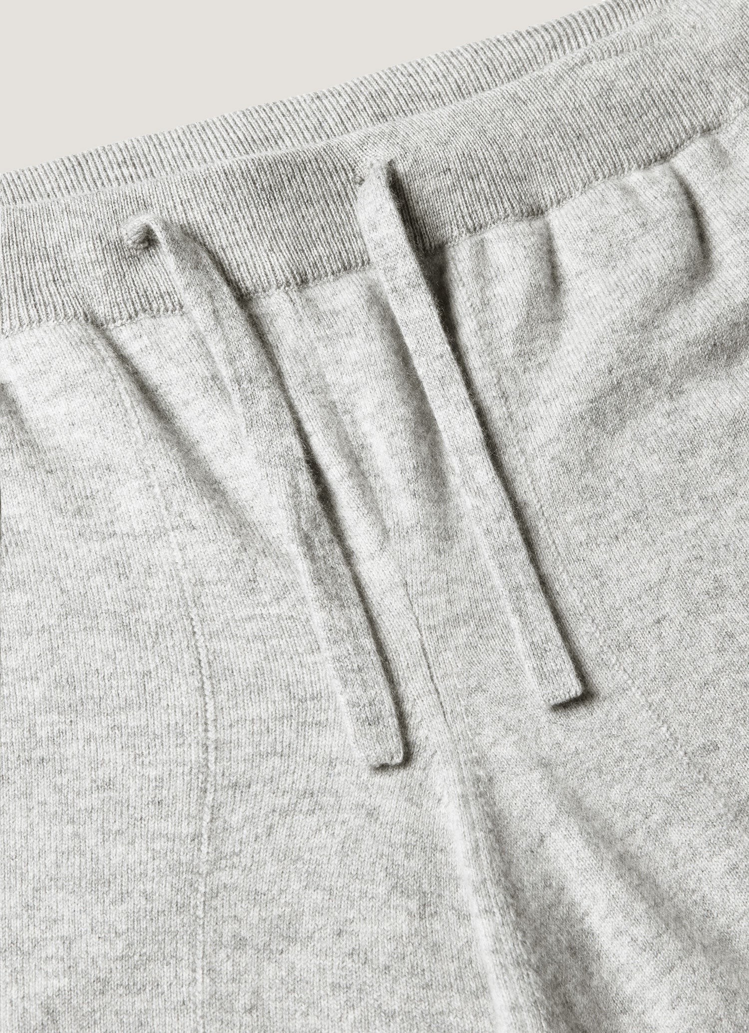 Men's Cashmere Lounge Pant in Grey Melange - Image 4