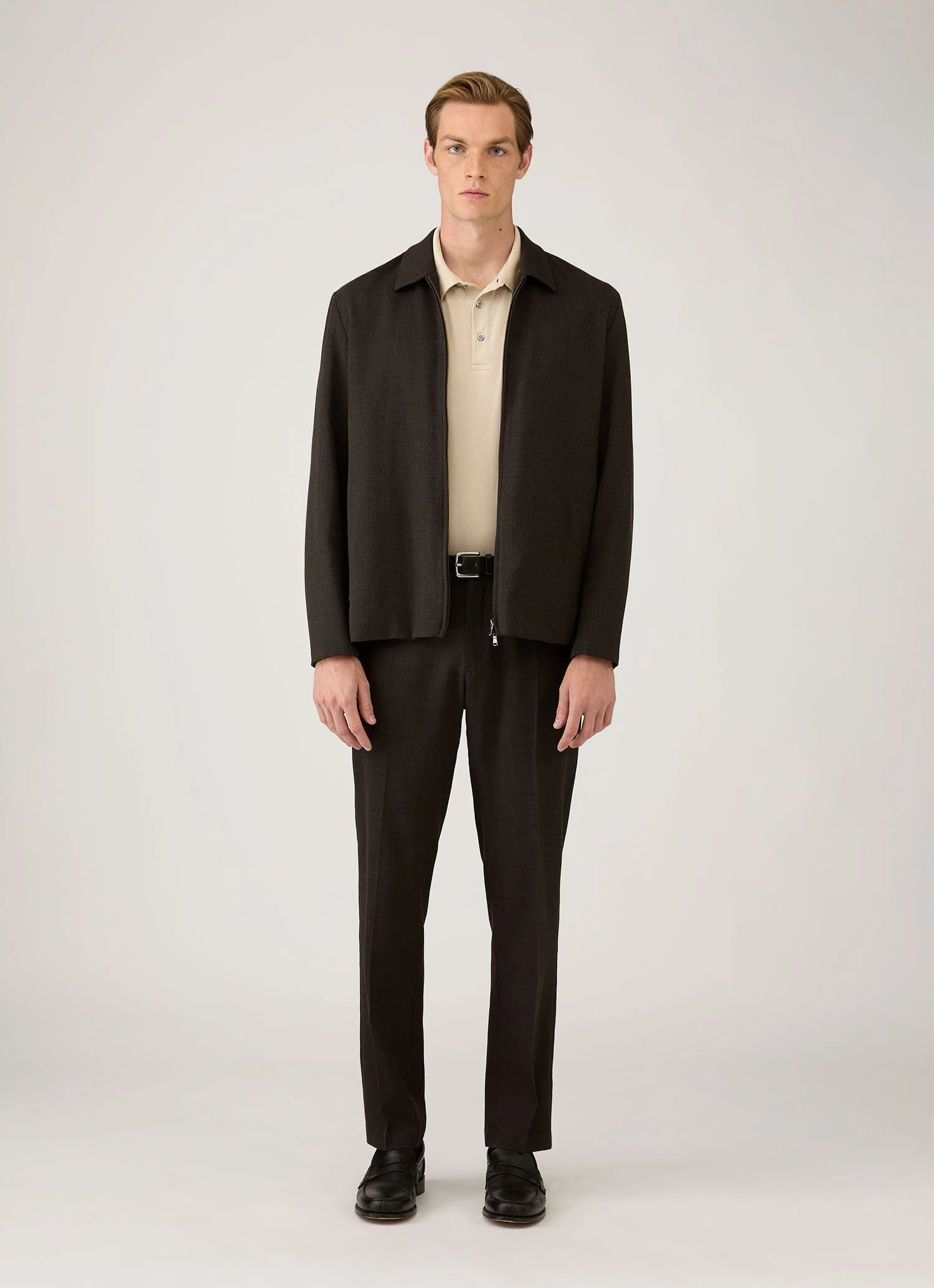 Men's Classic Jersey Polo Shirt in Hazelwood - Image 3