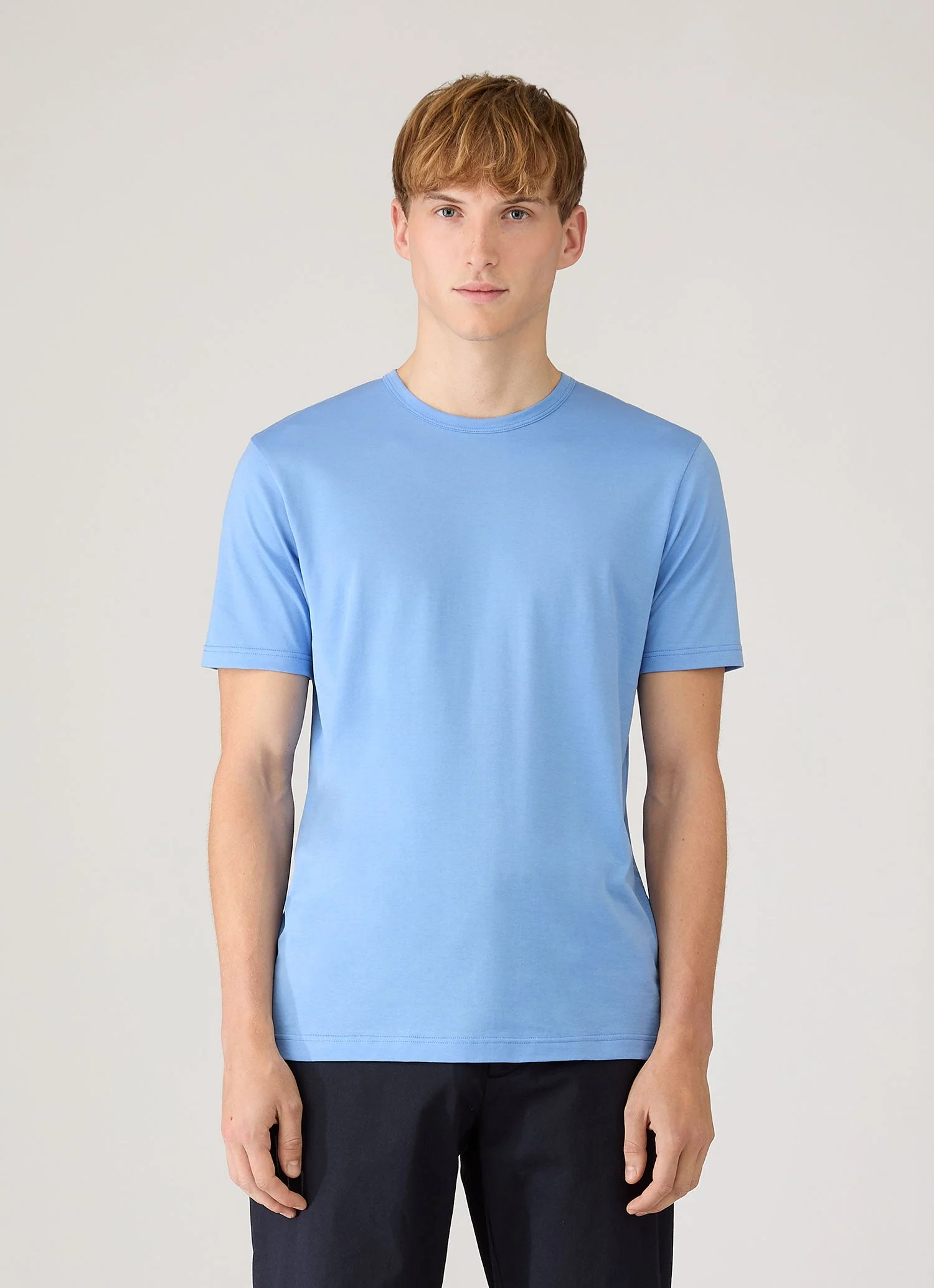 Men's Classic T-shirt in Azure Blue - Image 2