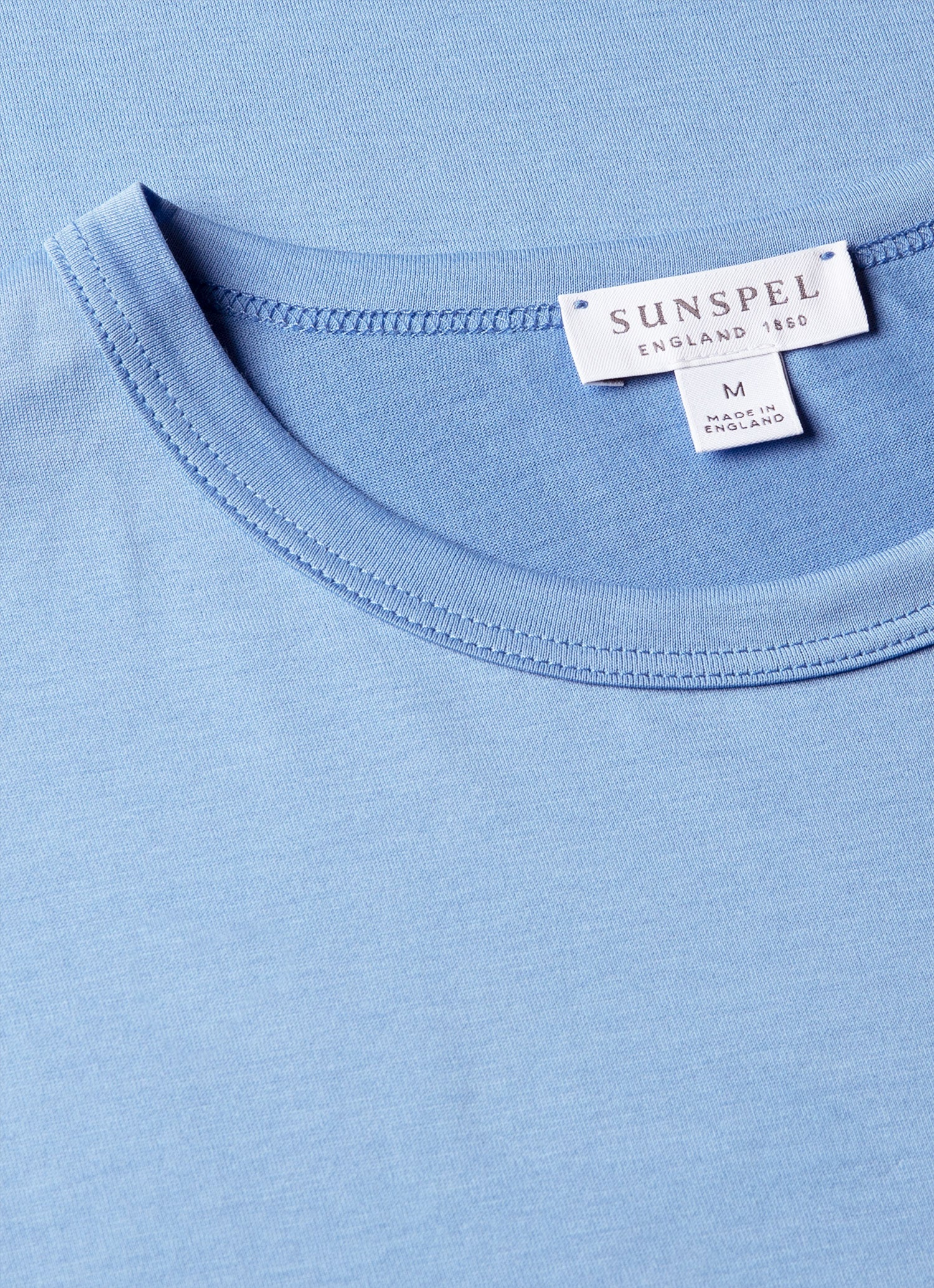 Men's Classic T-shirt in Azure Blue - Image 4