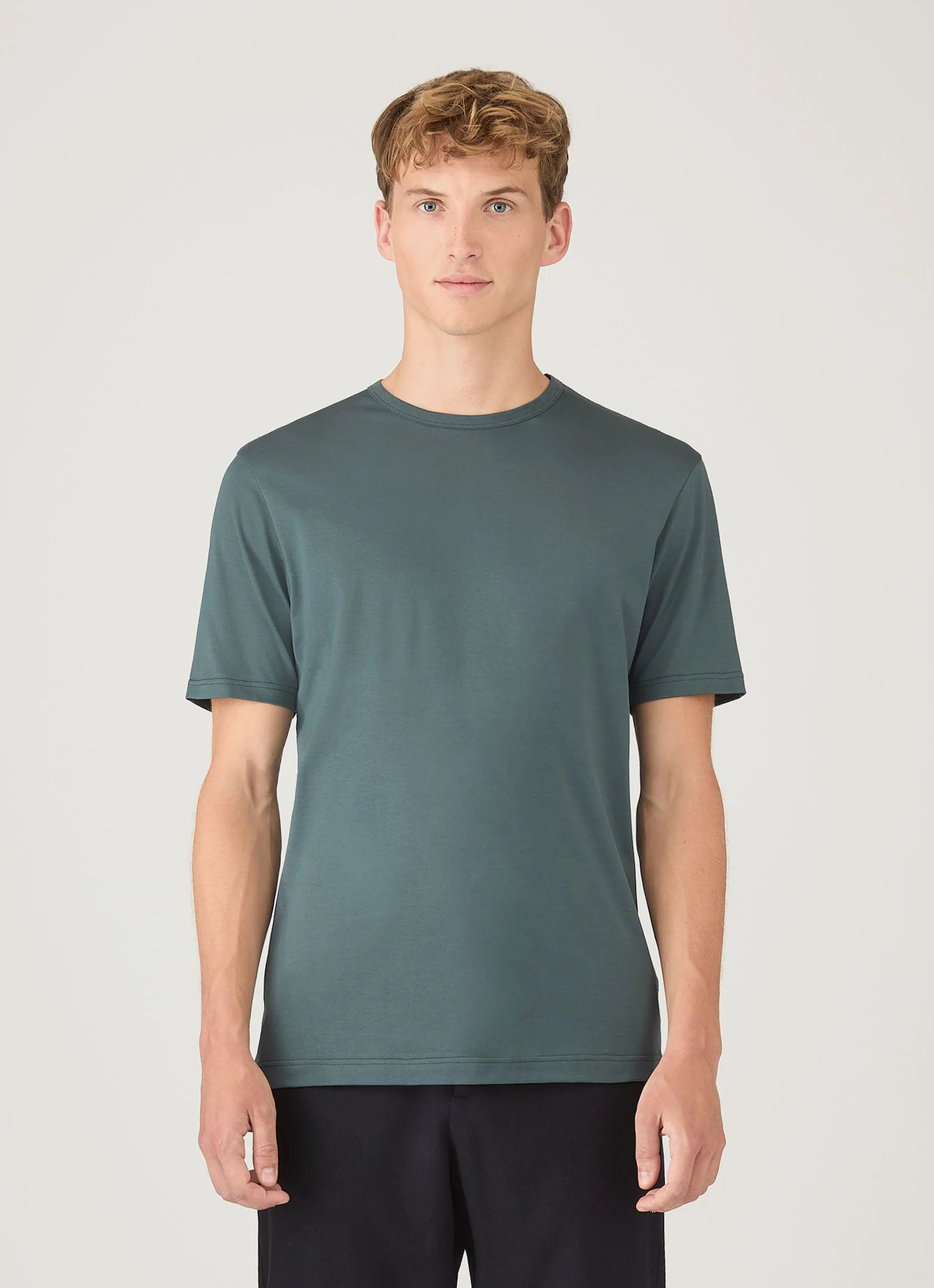 Men's Classic T-shirt in Dark Petrol - Image 2