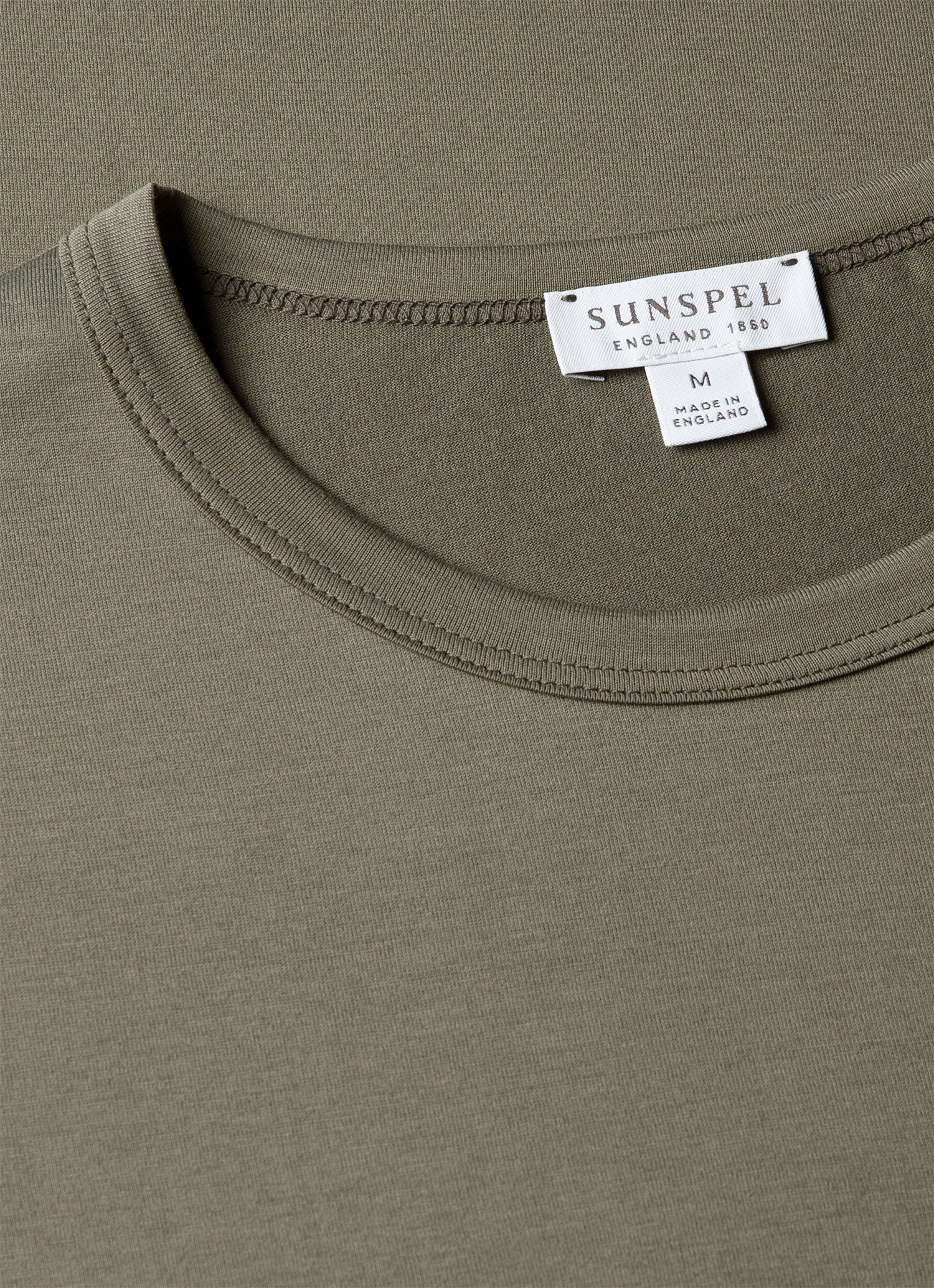 Men's Classic T-shirt in Fossil Grey - Image 4