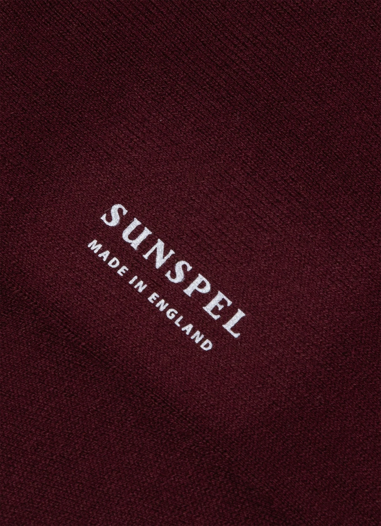 Men's Cotton Socks in Maroon - Image 2