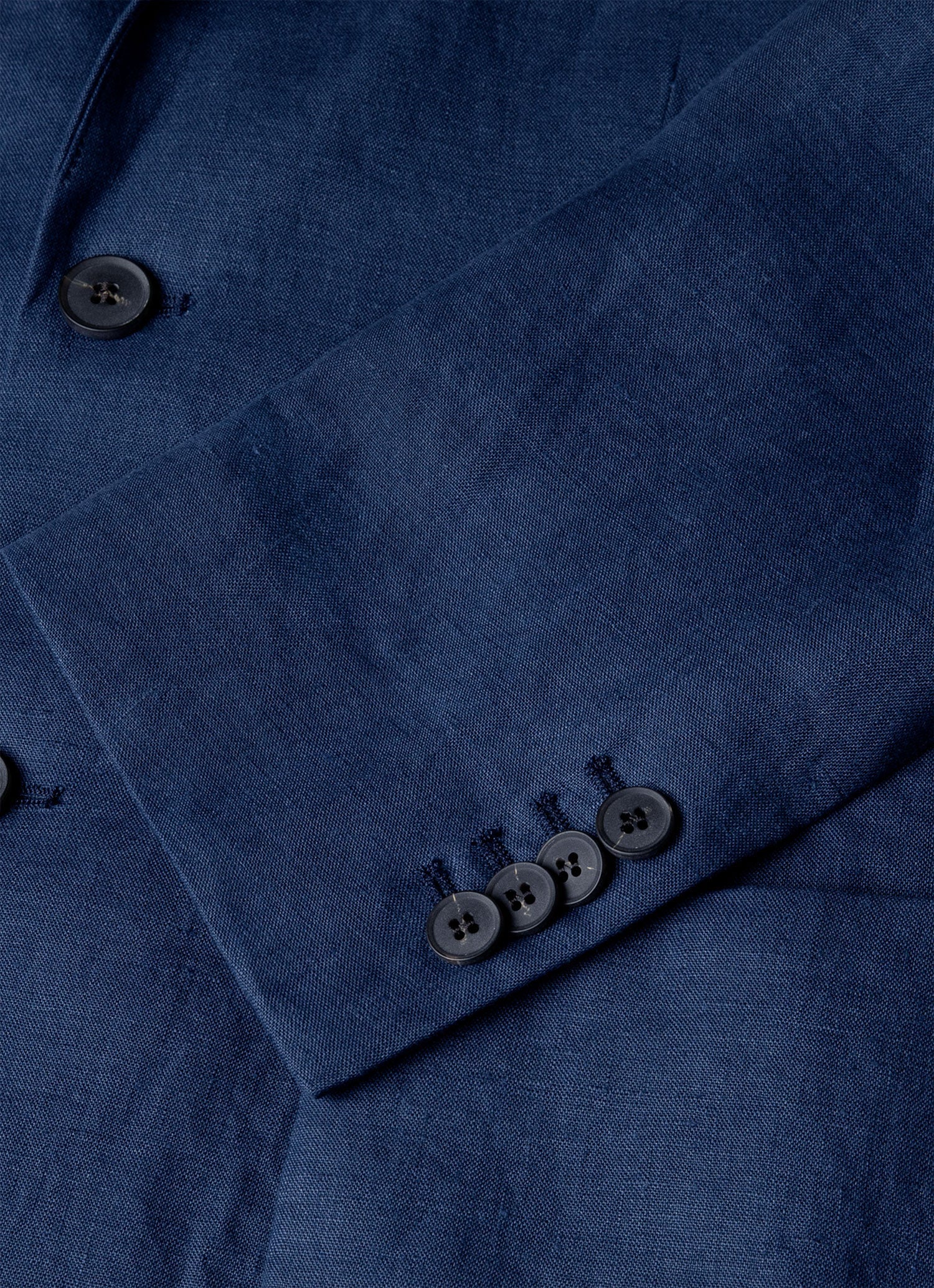 Men's Linen Blazer in Light Navy - Image 7