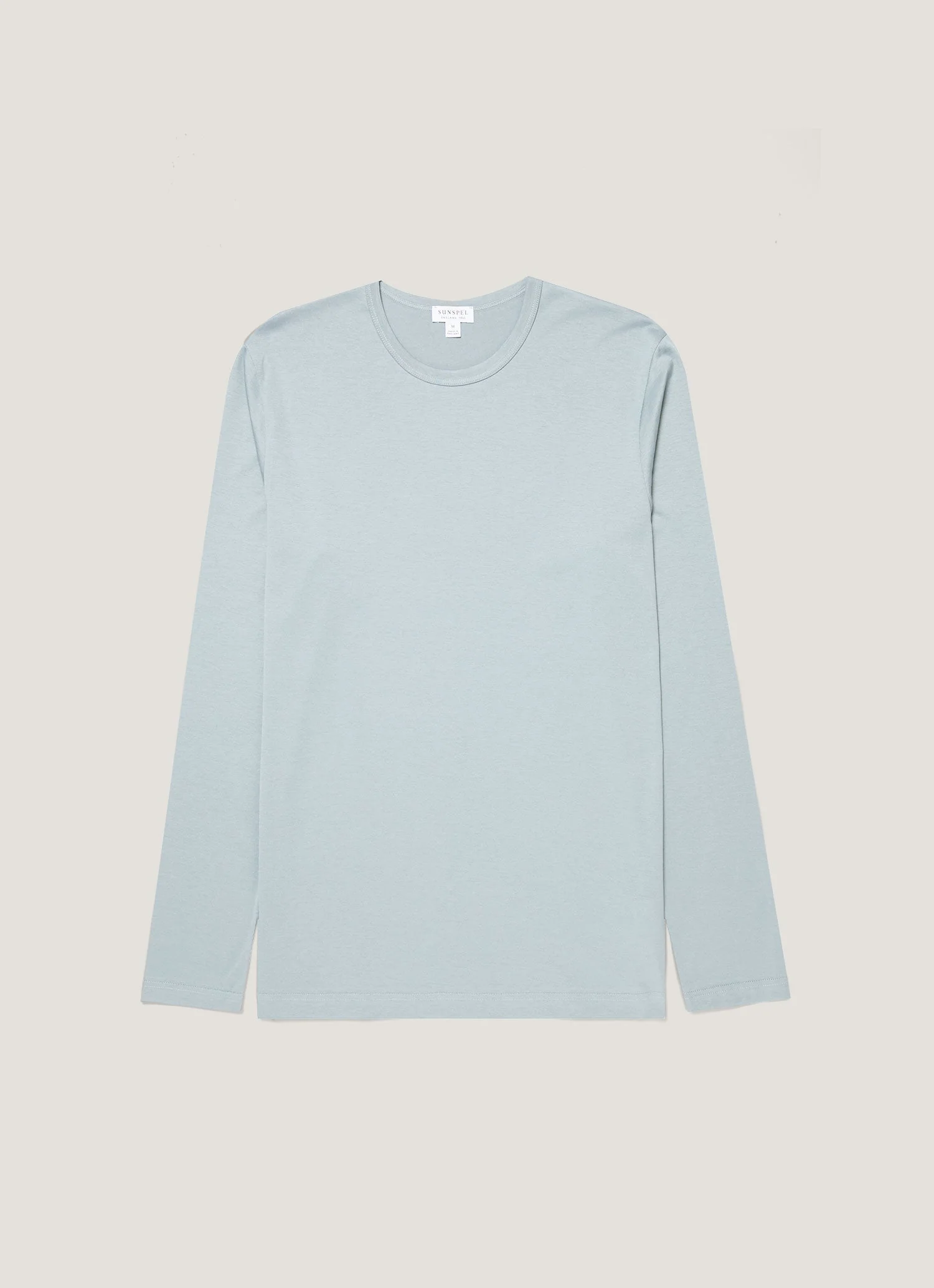 Men's Long Sleeve Classic T-shirt in Stone Blue