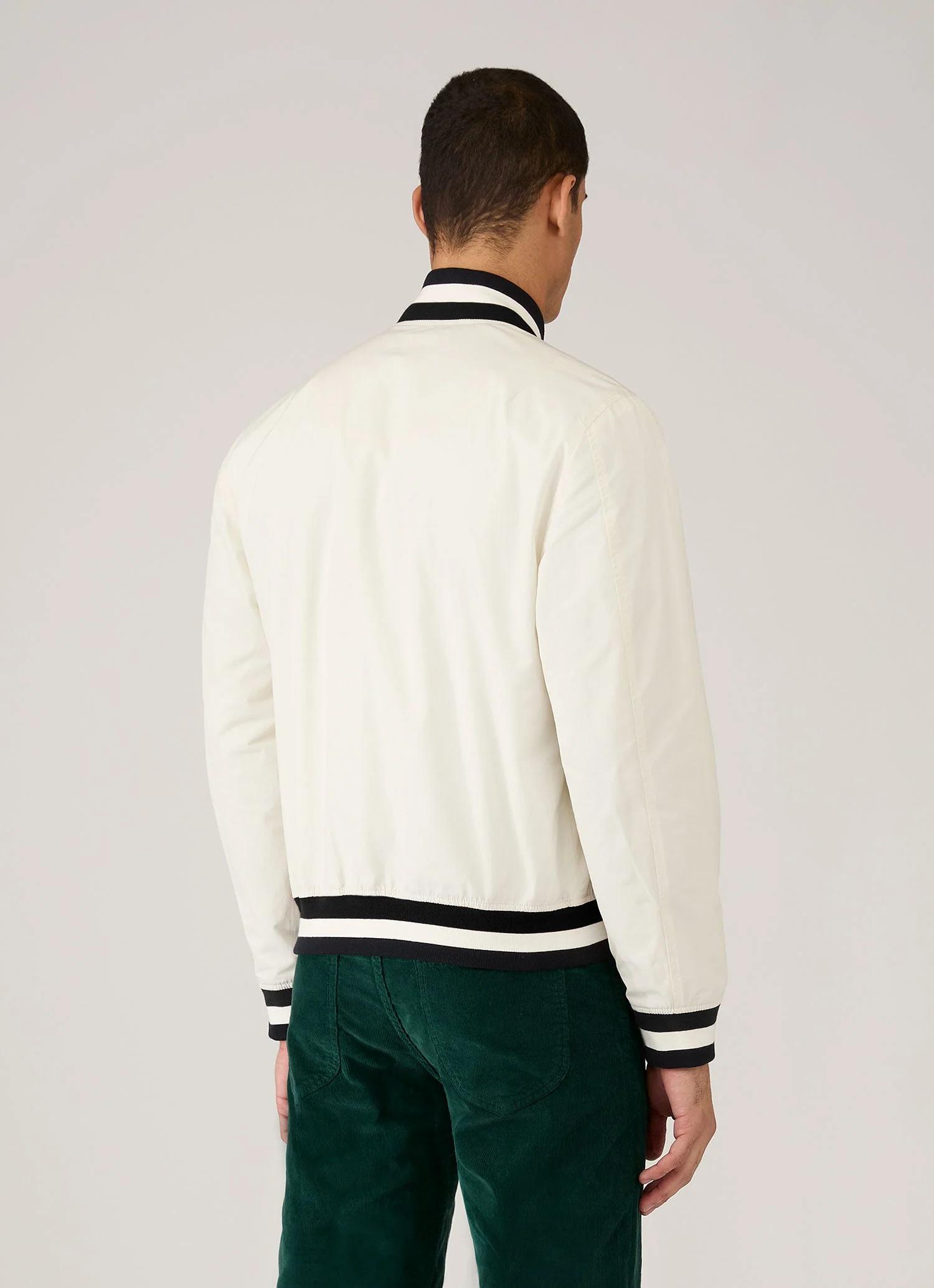 Men's Sunspel x Paul Weller Monkey Jacket in White - Image 5