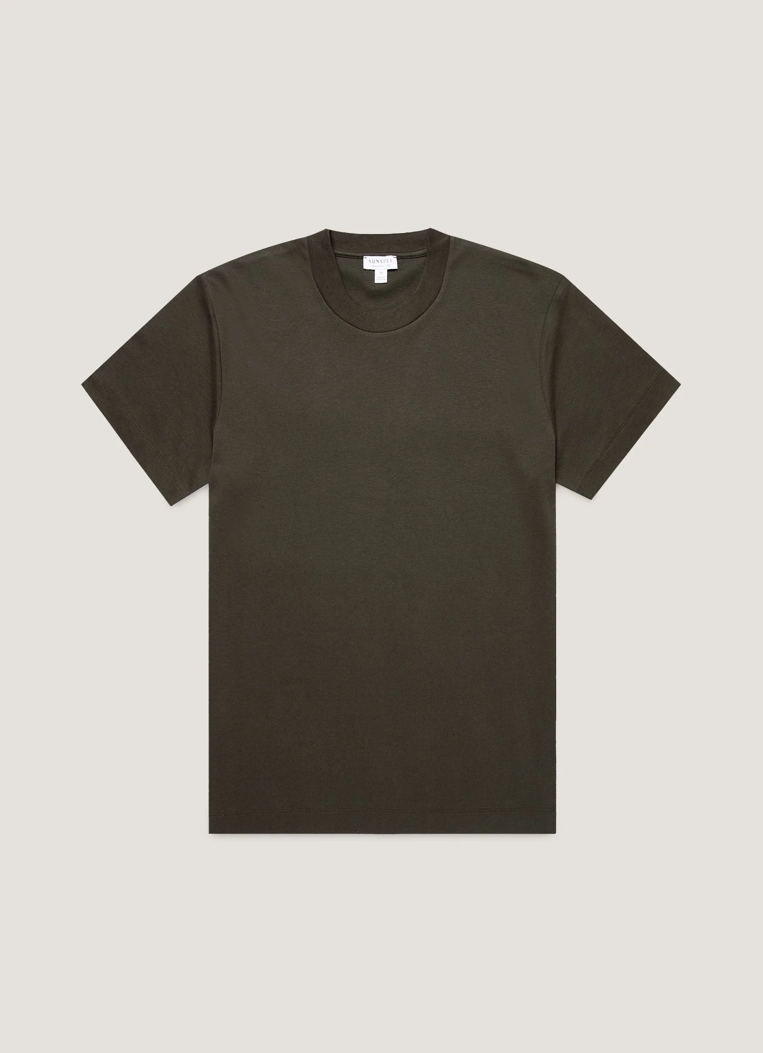Men's Relaxed Fit Heavyweight T-shirt in Dark Green