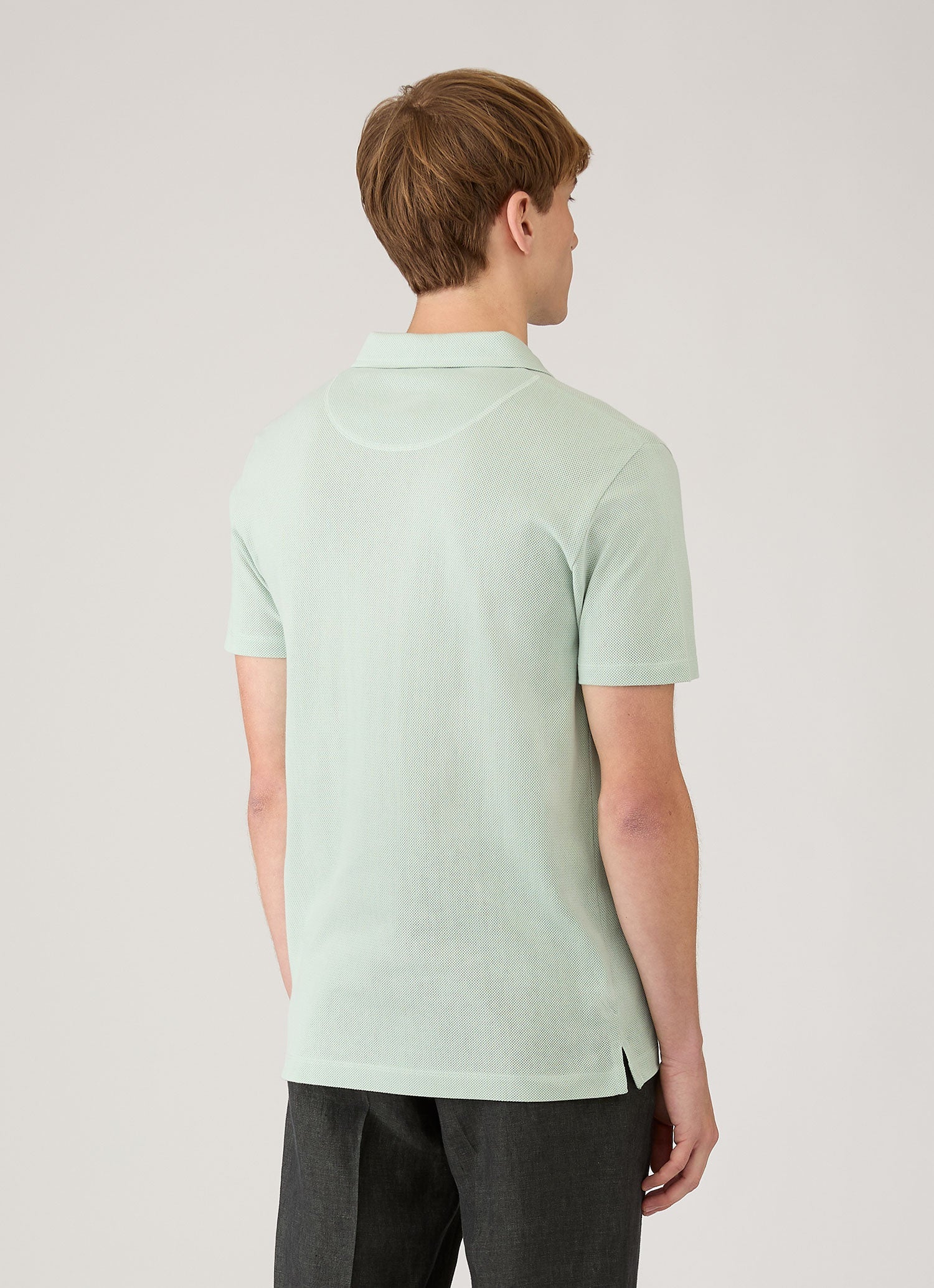 Men's Riviera Polo Shirt in Laurel - Image 5