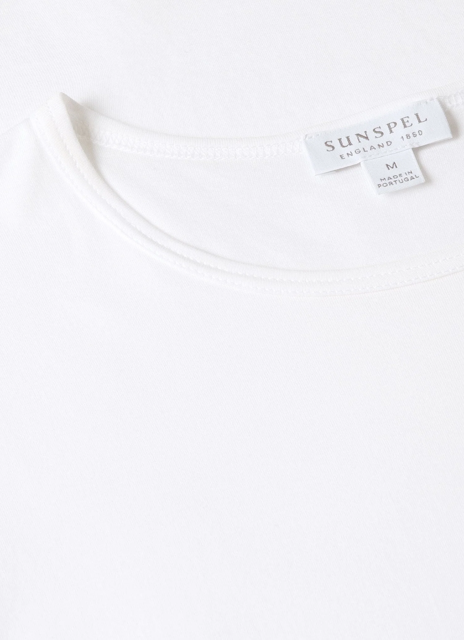 Men's Superfine Underwear T-shirt in White - Image 4