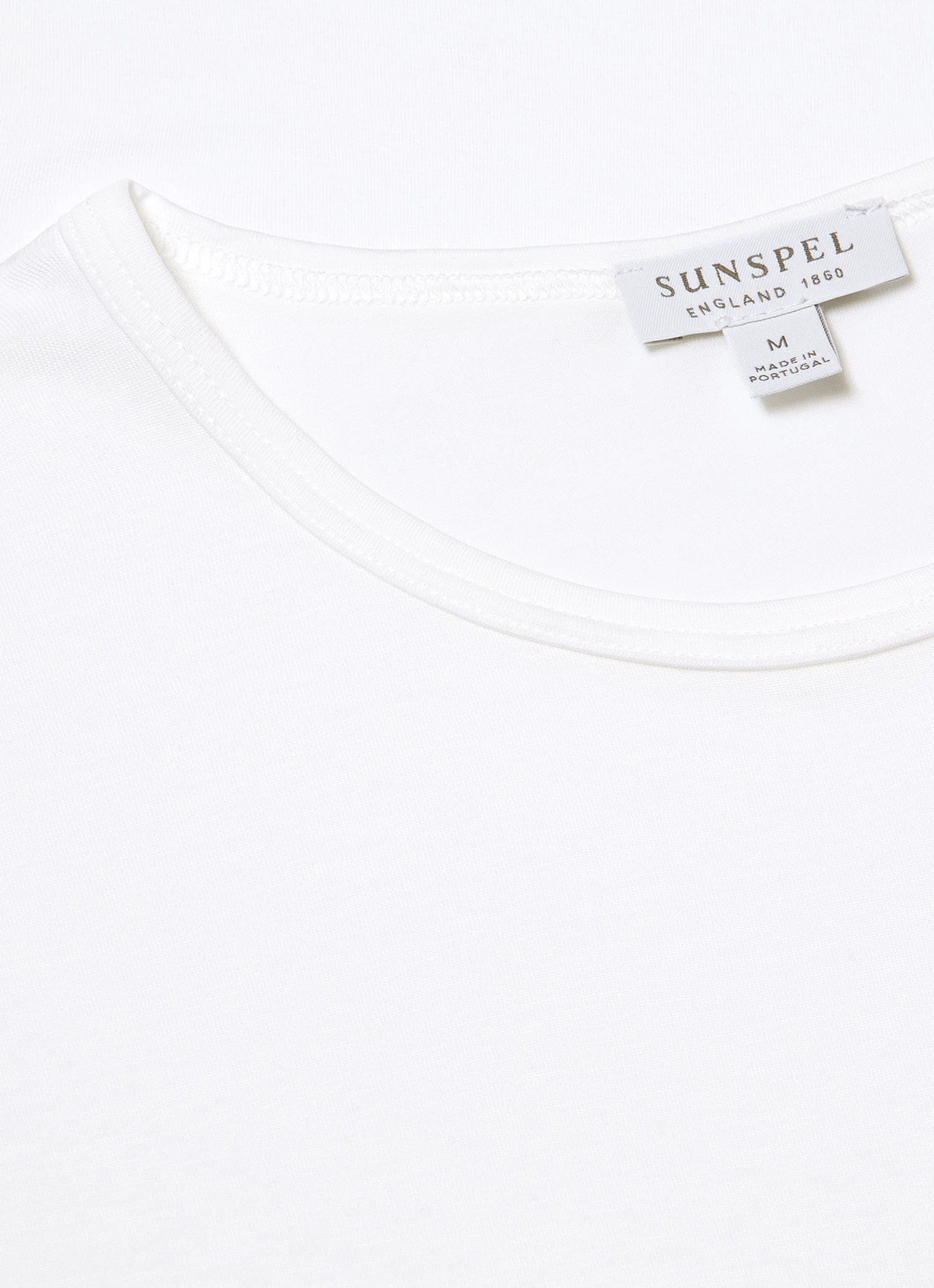 Men's Tencel™ T-shirt in White - Image 4