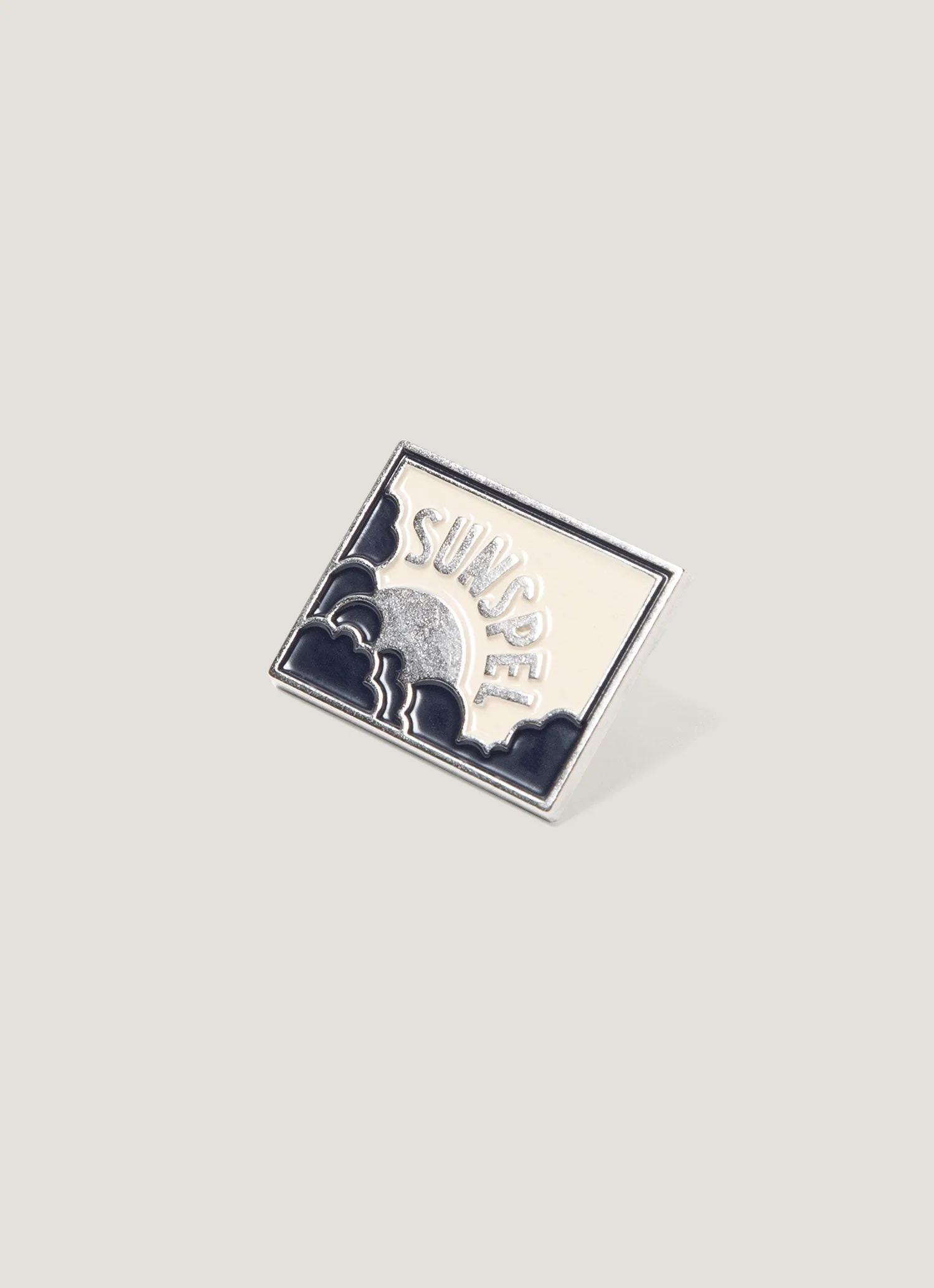 Sun & Clouds Pin-Badge - Image 2