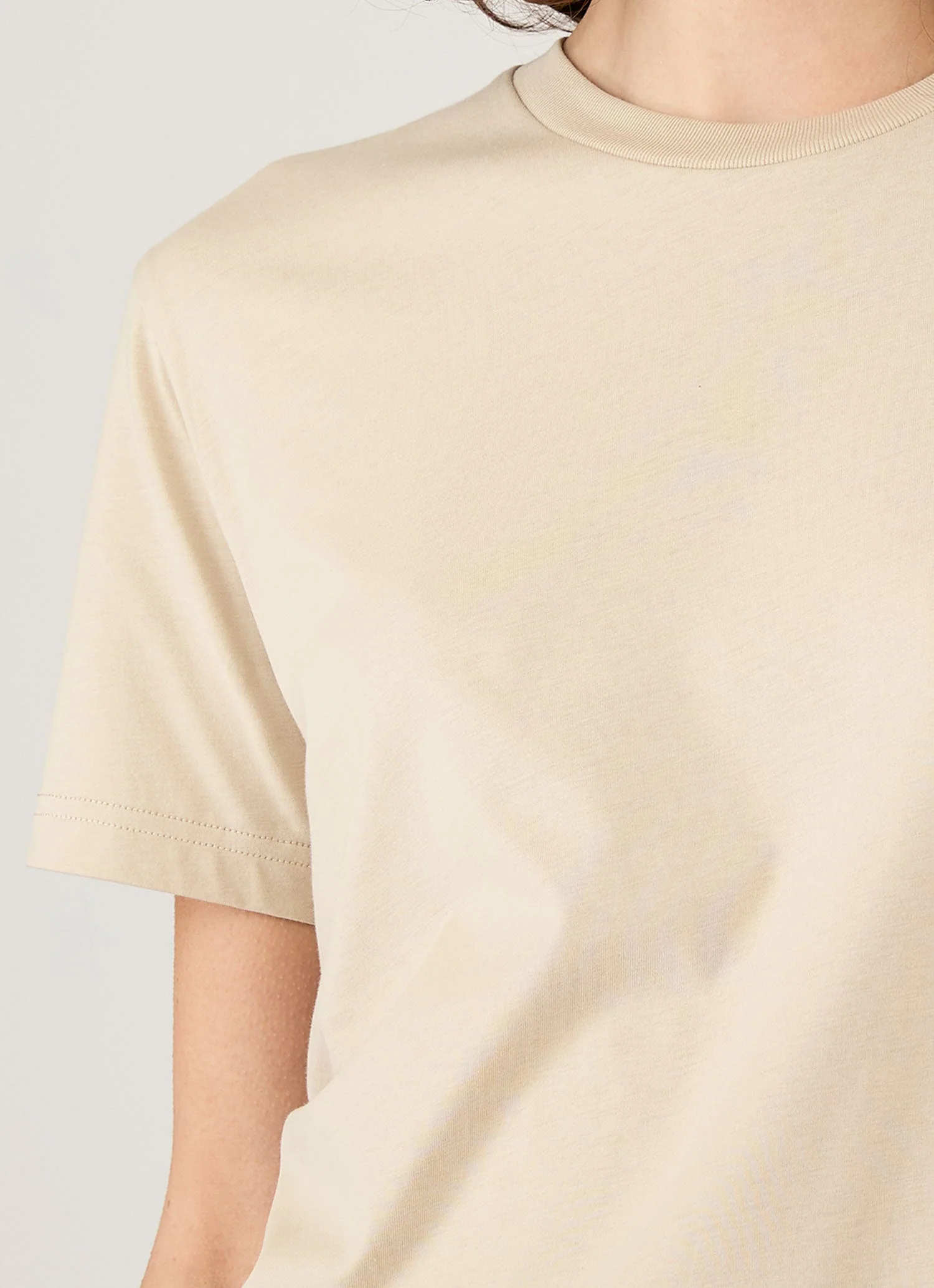 Women's Boy Fit T-shirt in Hazelwood - Image 4