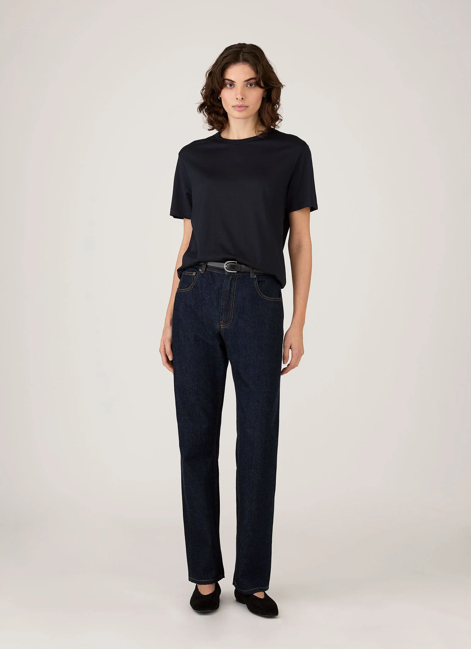 Women's Everyday T-shirt in Midnight Navy - Image 2