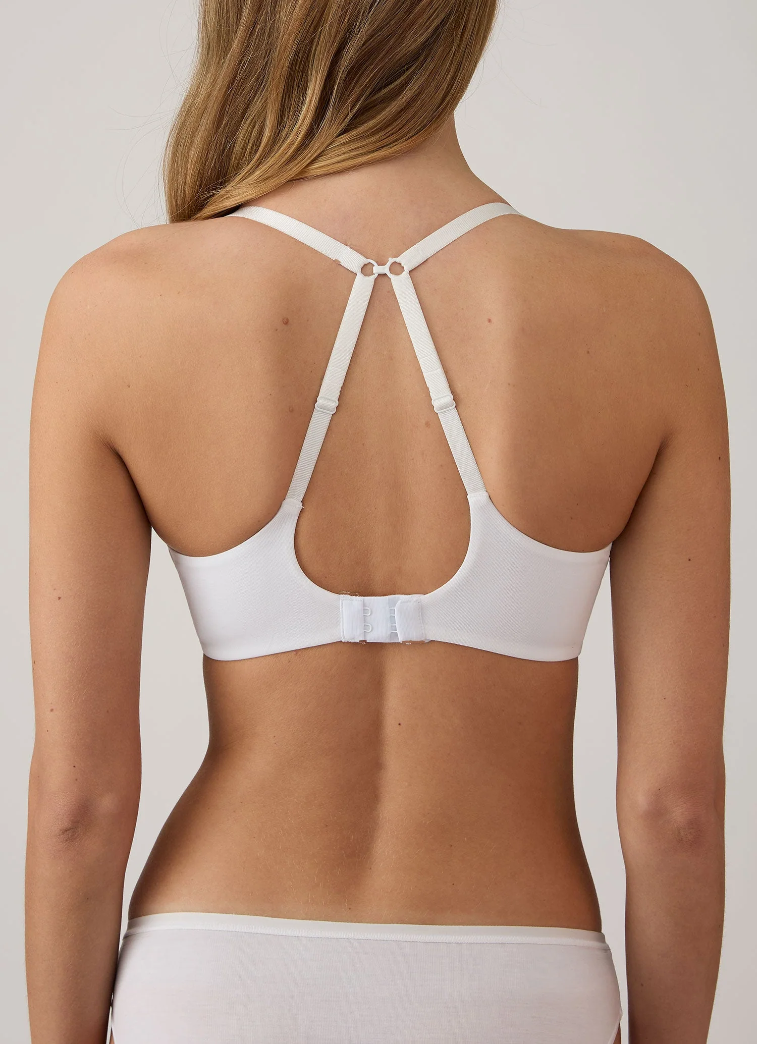 Women's Tencel™ Soft Bra in White - Image 4